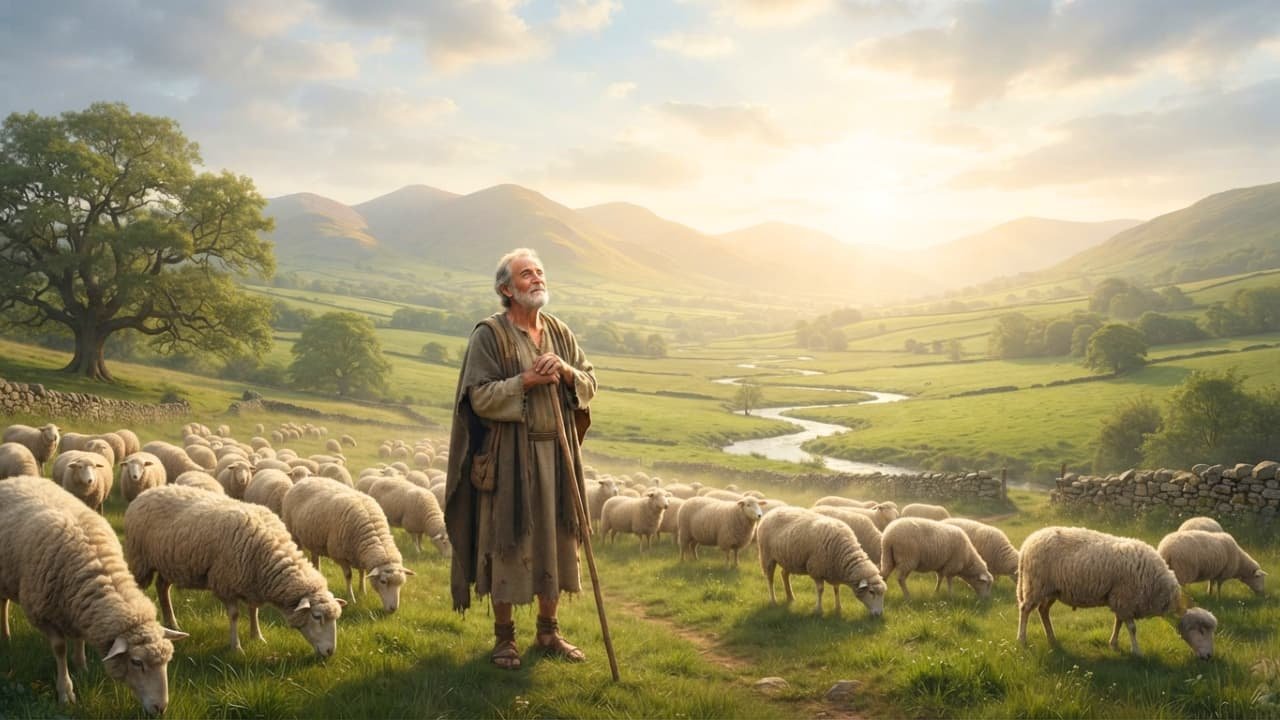 Imagem de destaque: Salmos — O Senhor é o meu pastor