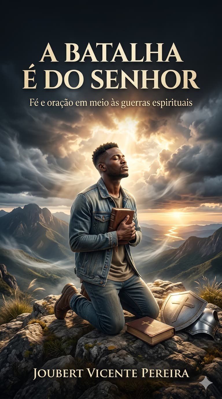 Capa do e-book: A batalha é do Senhor