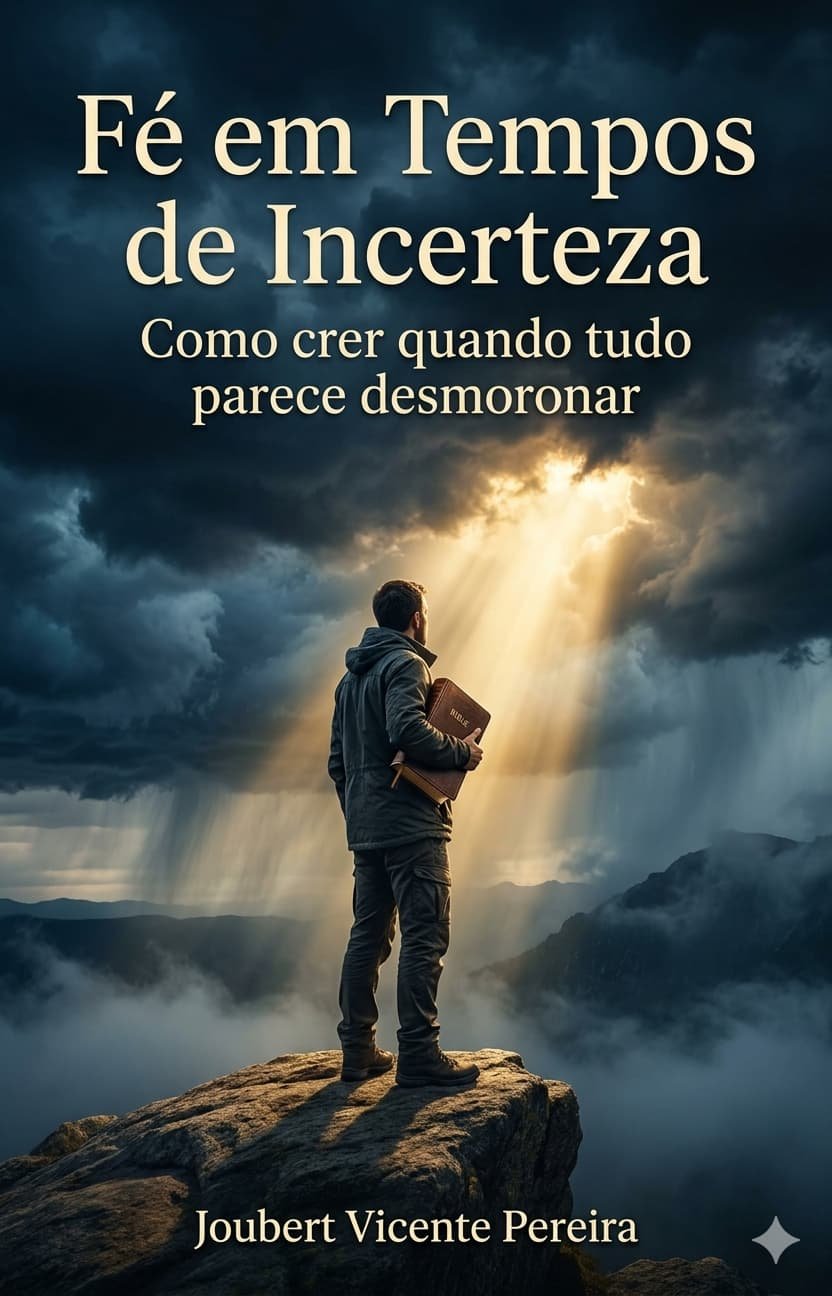 Capa do e-book: Fé em tempos de incertezas