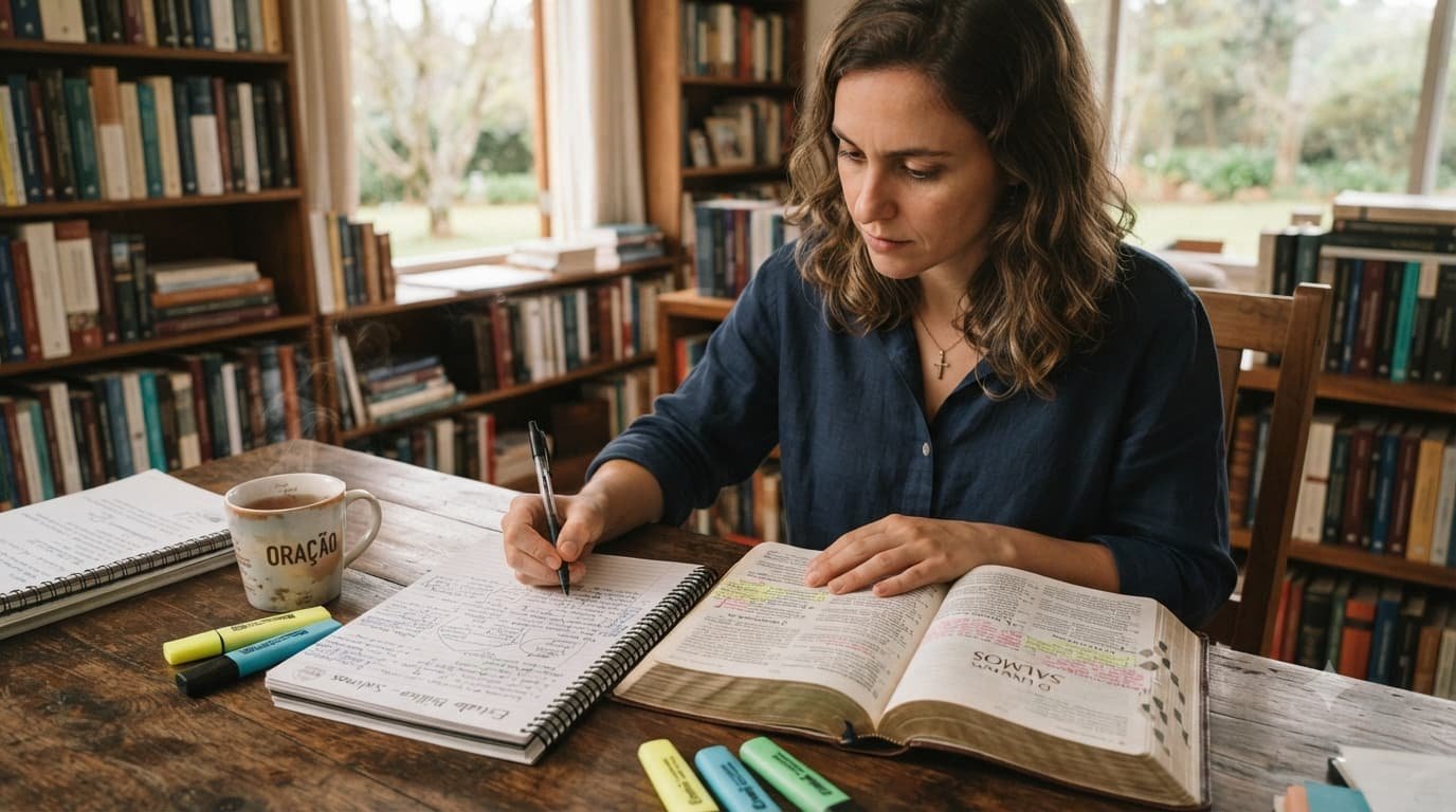 Imagem do estudo: Salmos — Cânticos do coração