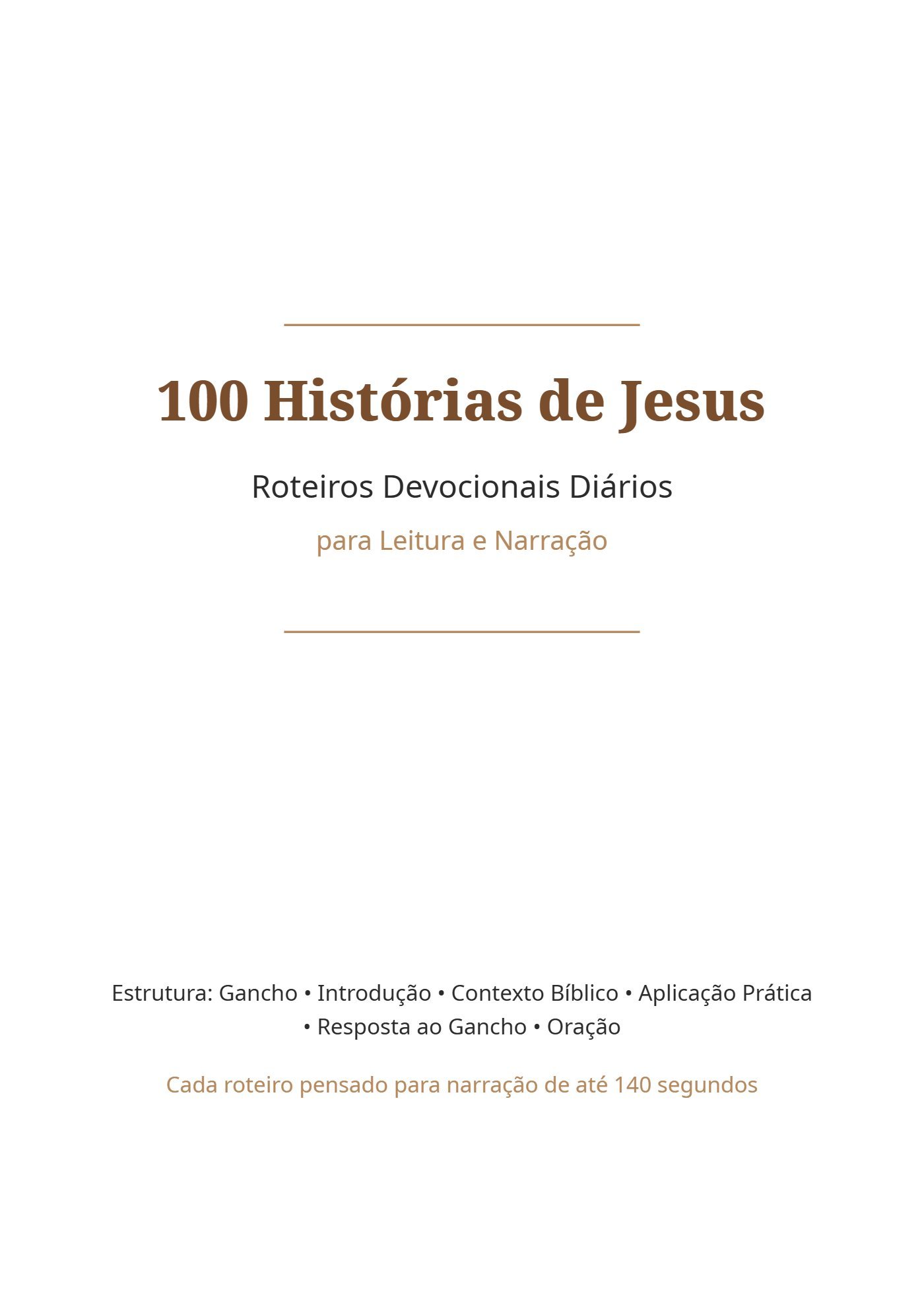 100 Histórias de Jesus